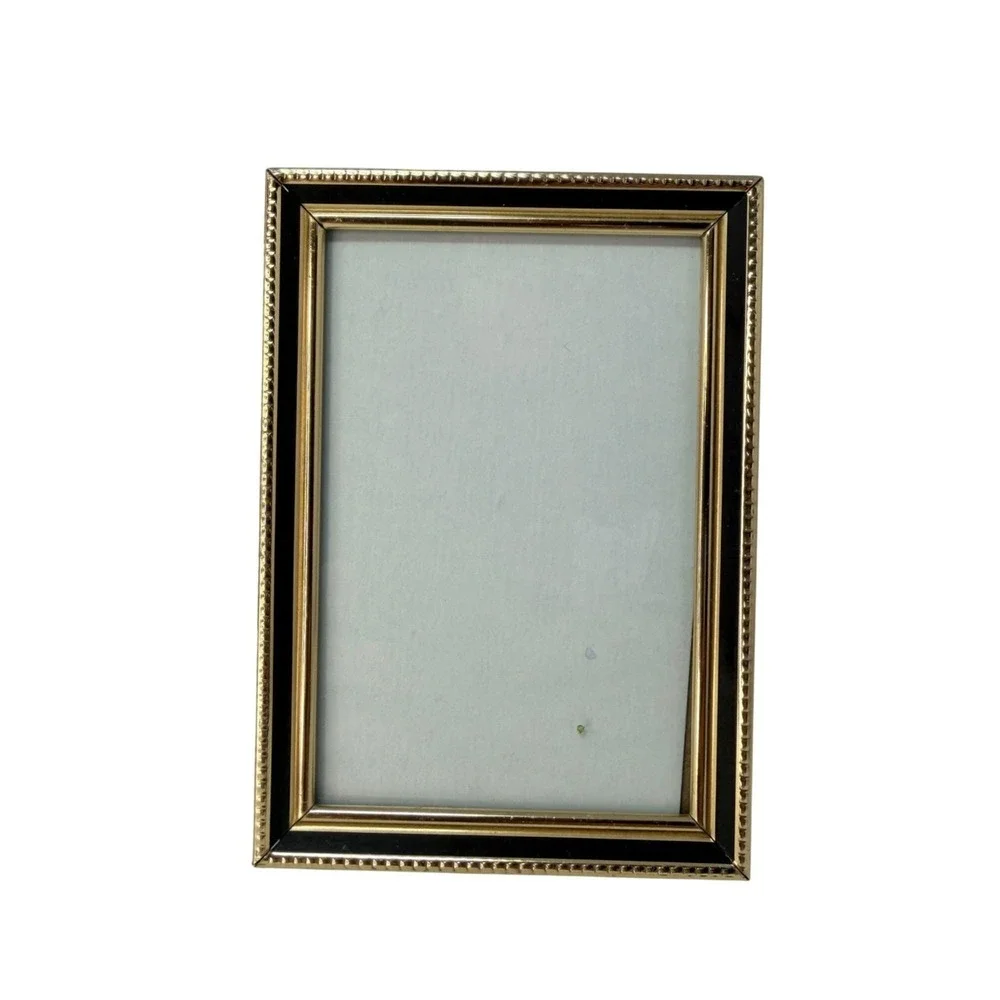 Set‎ of 5 Vintage Brass Photo Frames Gallery Wall Collection 1980s 1990s